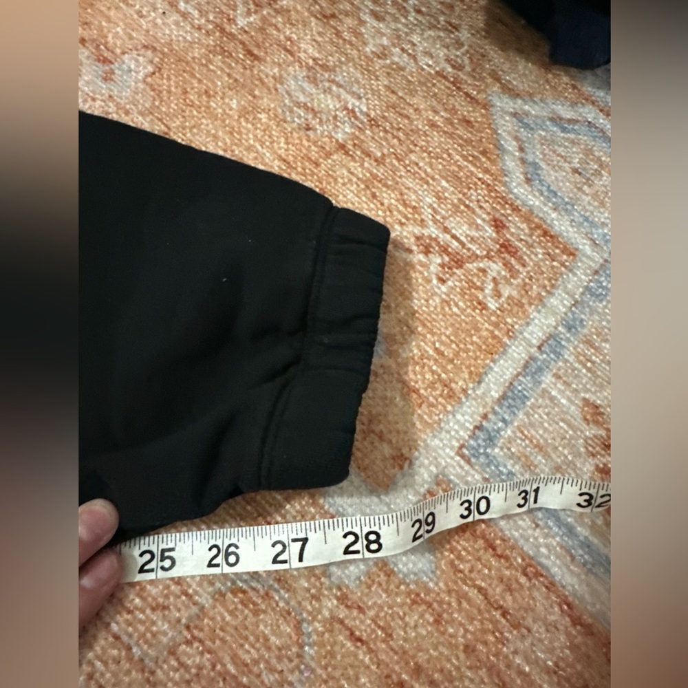 MATE the label Organic Fleece Relaxed Pocket Sweatpant in jet black size large - Picture 9 of 11